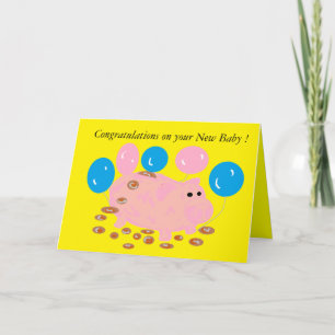 Greeting Card /New Baby