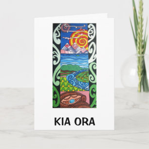 Greeting Card - NZ-Kiaora - Arohanui