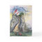 Greeting card of a mountain.