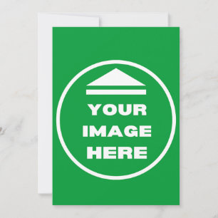 Greeting Card - Personalised - Add Image / Text