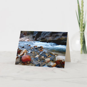 Greeting Card, Red Rock, Blank Inside Card