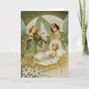 Greeting Card (Scripture): Luke 2:14Gloria