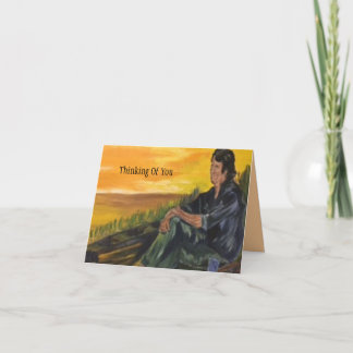 Greeting Card : Sending Warm Thoughts