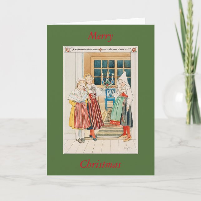 Greeting Card - Swedish Christmas (Front)