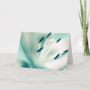 Greeting Card Template ~Patchouli Lily Flower