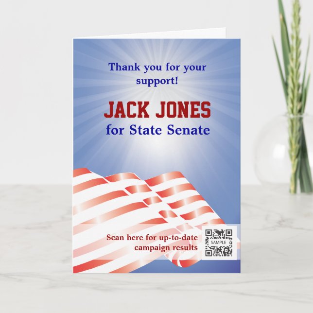 Greeting Card Template Vote (Front)