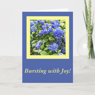Greeting card to express JOY!