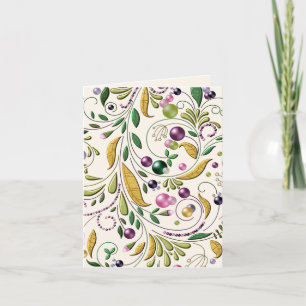 Greeting Card - Tuscan Circle