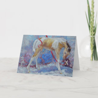 Greeting Card - Unicorn Painted Filly