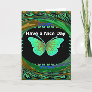 Greeting Card Vertical Template