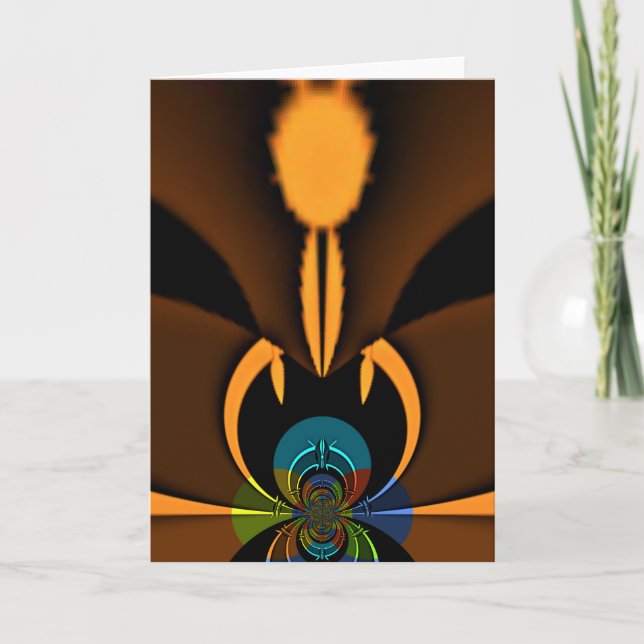 Greeting Card Vertical Template (Front)