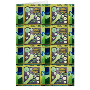 Greeting Card Vertical Template