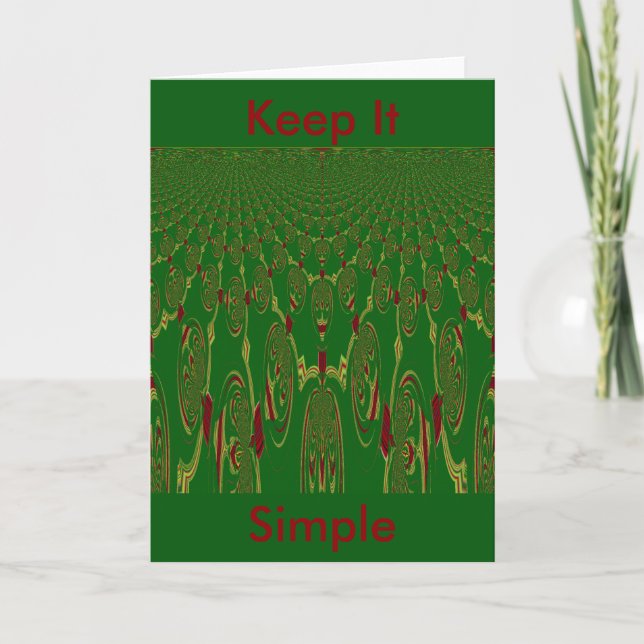 Greeting Card Vertical Template (Front)