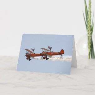 Greeting card - Wing Walkers