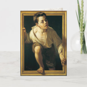 Greeting Card with Classic Painting