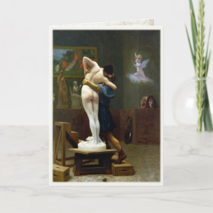 Greeting Card with Jean-Leon Gerome Painting