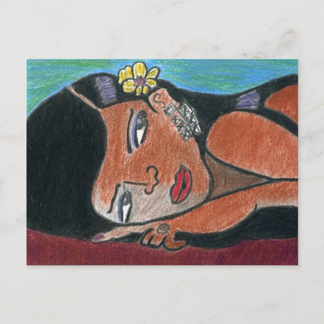 Greeting Cards, Interracial, Multicultural Postcard (Front)