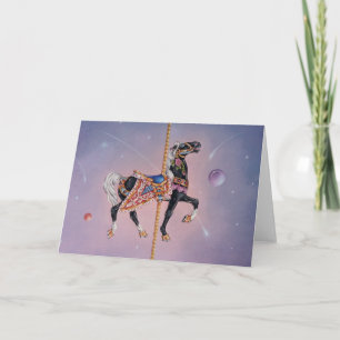 Greeting Cards - Petaluma Carousel Horse 2
