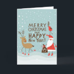 Greeting Christmas and New Year card<br><div class="desc">Greeting Christmas and New Year card © and ® Bigstock® - All Rights Reserved.</div>