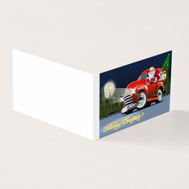 Greeting Christmas Card (Outside)