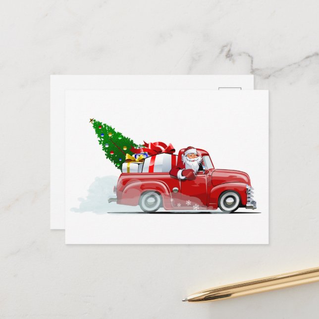 Greeting Christmas Card (Front/Back In Situ)