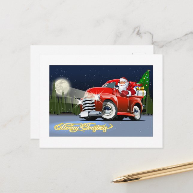 Greeting Christmas Card (Front/Back In Situ)