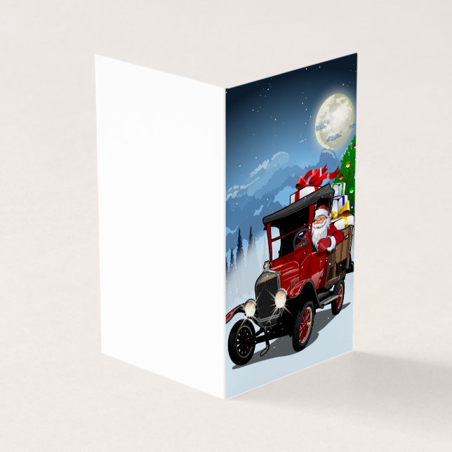 Greeting Christmas Card (Outside)