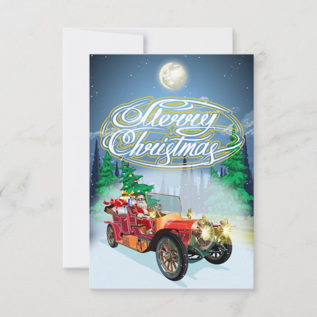 Greeting Christmas card (Front)