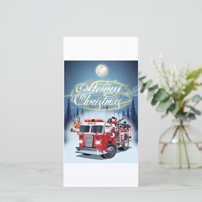 Greeting Chrustmas card (Standing Front)