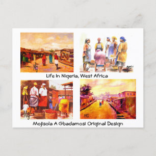 GREETING FROM AFRICA POSTCARD