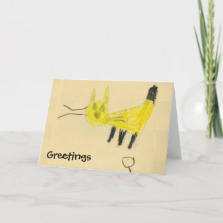 Greeting from Q-KAT Card