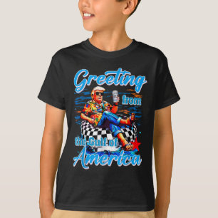 Greeting From The Gulf Of Usa America Trump T-Shirt