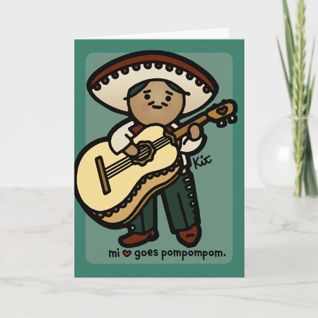 greeting gringo. card (Front)