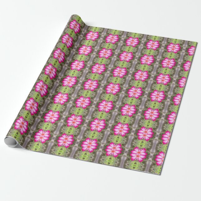 Greeting Print Wrapping Paper (Unrolled)