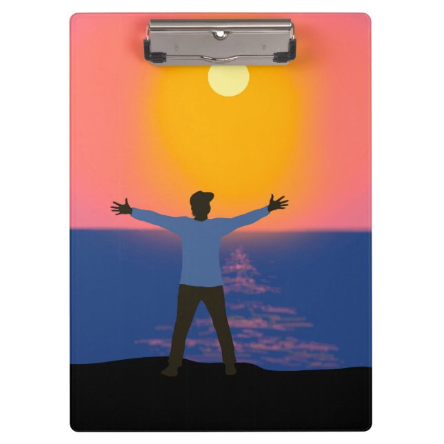 Greeting to the Sun  Clipboard (Front)