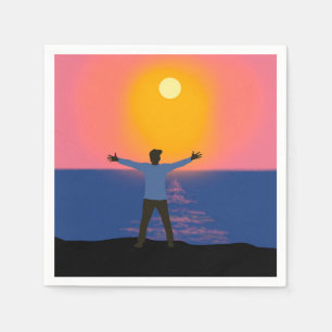 Greeting to the Sun Napkin