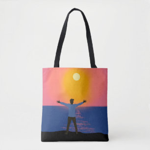 Greeting to the Sun Tote Bag