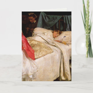 Greetingcard With John Everett Millais Painting Card