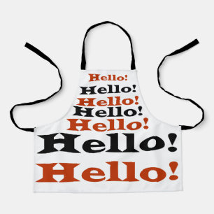 Greetings Apron