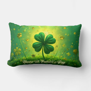 Greetings for St. Patrick's Day Lumbar Cushion
