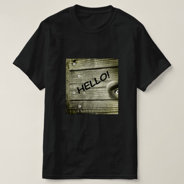 Greetings from a stranger T-Shirt (Design Front)