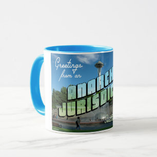 Greetings from Anarchist Seattle! Mug