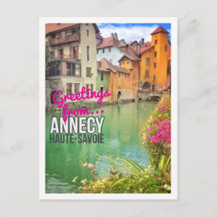 Greetings from...Annecy - Postcard