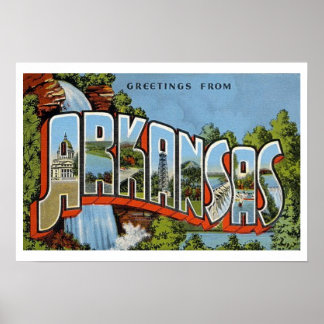 Greetings From Arkansas Poster