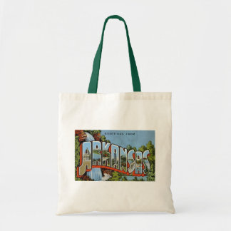 Greetings From Arkansas Tote Bag