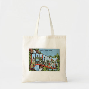 Greetings From Arkansas Tote Bag