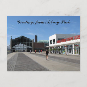 Greetings from Asbury Park, NJ Postcard