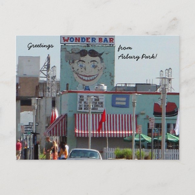 Greetings from Asbury Park! Postcard (Front)