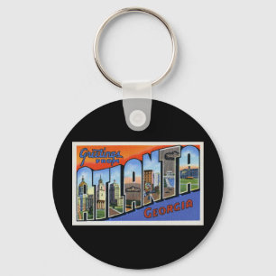 Greetings from Atlanta Key Ring