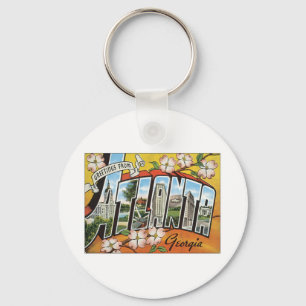 Greetings From Atlanta Key Ring